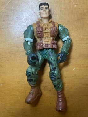 Vtg Corps Lanard Alex Brody Rucker Action Figure 4" Toy Soldier Gi Joe 2003